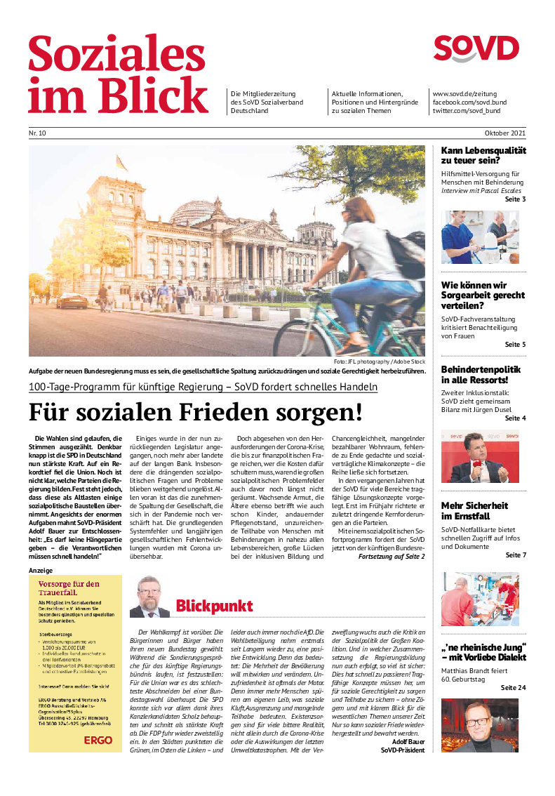 SoVD-Zeitung 10/2021 (Bremen)