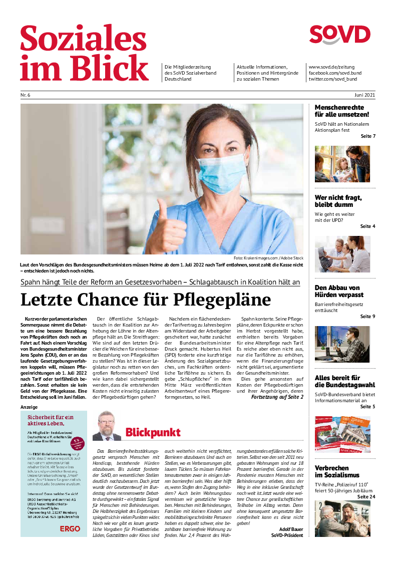 SoVD-Zeitung 06/2021 (Bremen)