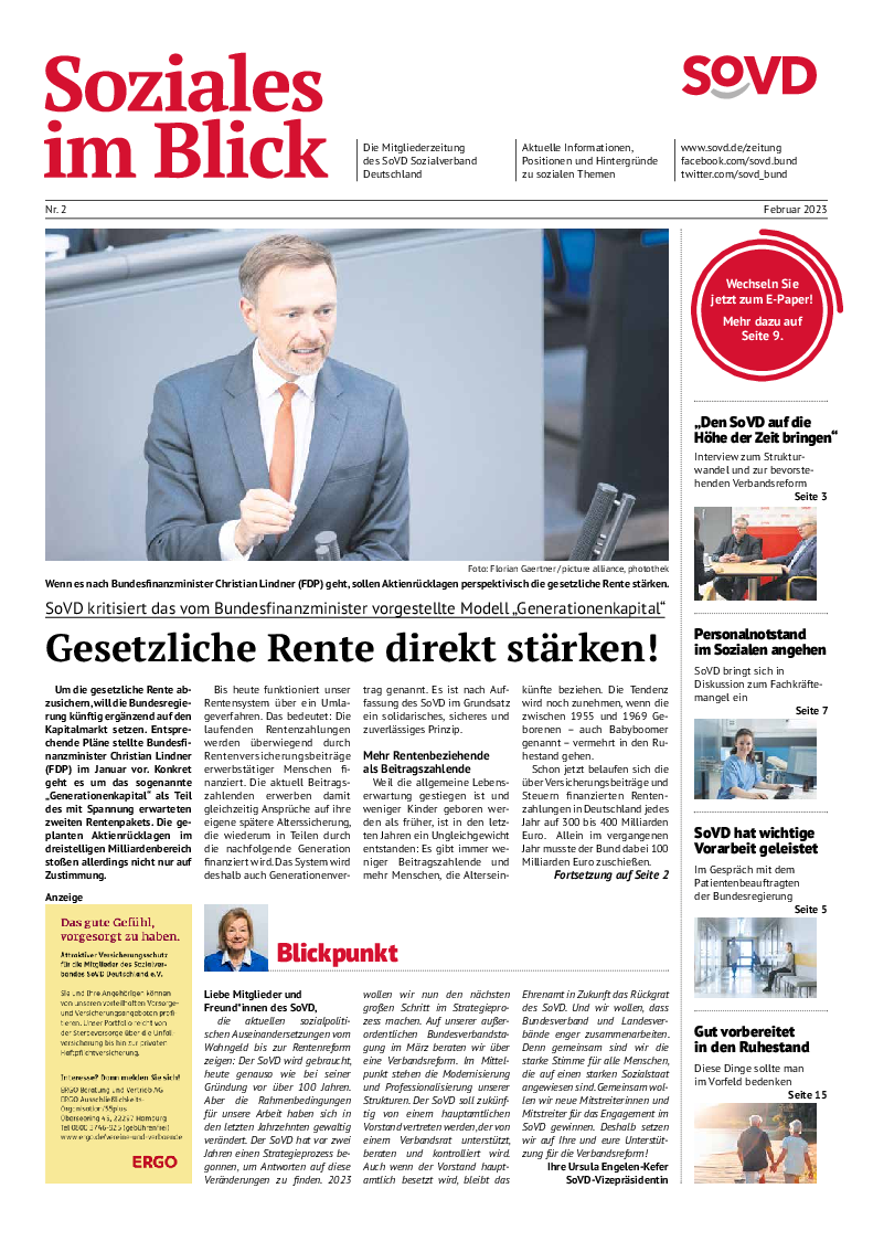 SoVD-Zeitung 02/2023 (Bremen, Hamburg)