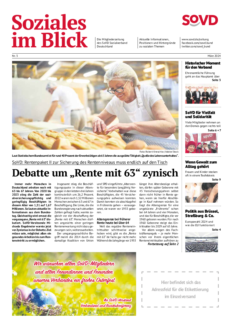 SoVD-Zeitung 03/2024 (Bremen, Hamburg)